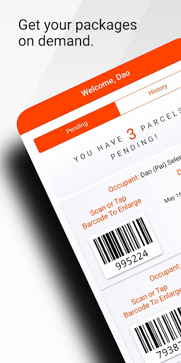 Parcel Pending screenshot