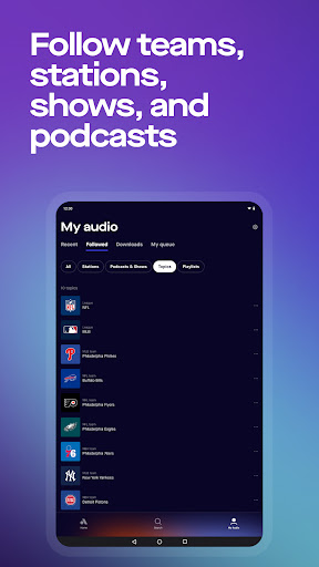 Audacy: Radio & Sports Talk screenshot