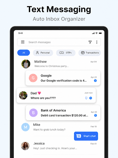 Messages - Text Messenger App screenshot