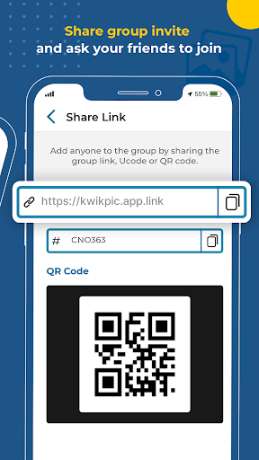 Kwikpic - Smart Photo Sharing screenshot