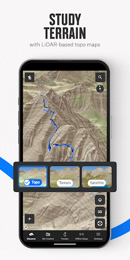 onX Backcountry Trail Maps GPS screenshot
