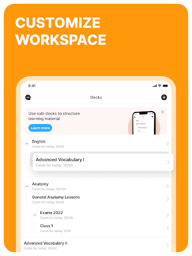 Noji – Flashcards study app screenshot