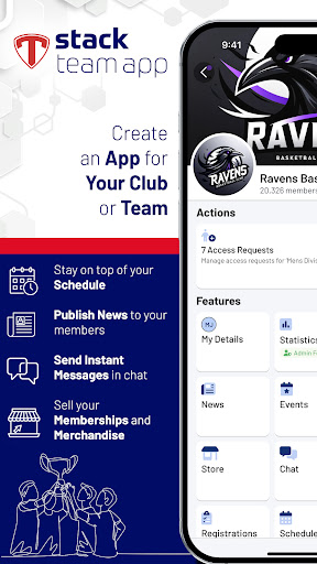 Stack Team App screenshot