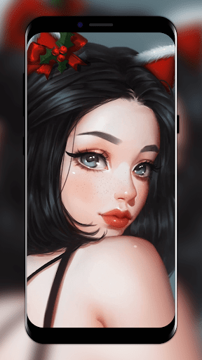 Live Glitter Girly Wallpaper screenshot