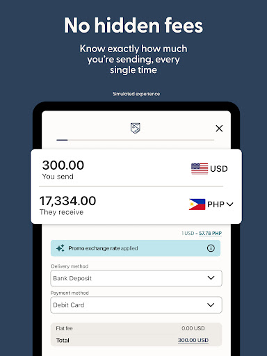 Remitly: Transfer money abroad screenshot