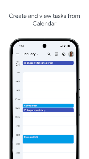 Google Tasks screenshot