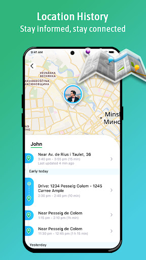Be Closer: Family location screenshot