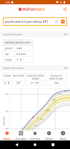 WolframAlpha Classic screenshot