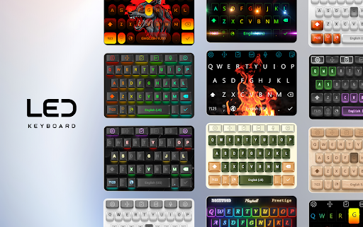 LED Keyboard: Colorful Backlit screenshot