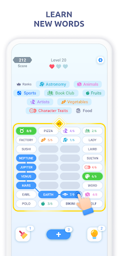 Associations Word Connections screenshot