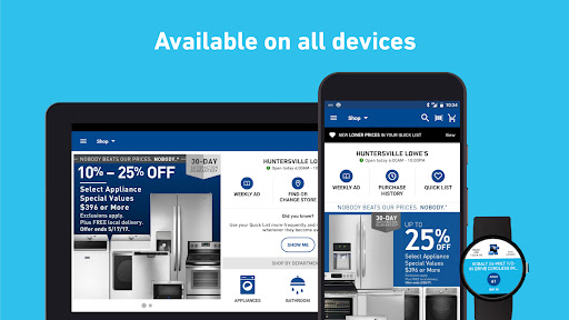 Lowe's screenshot