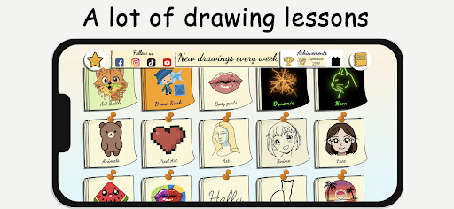 ArtLoop: Learn how to draw screenshot