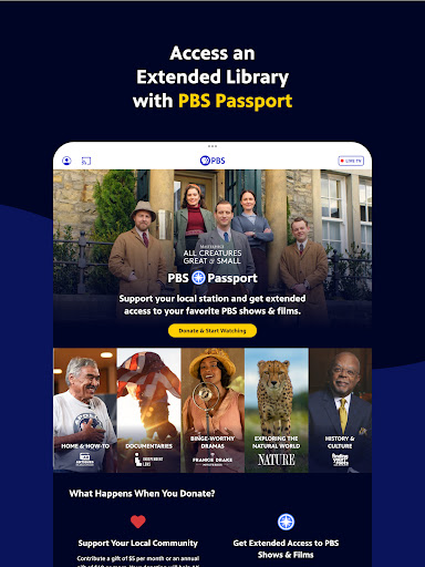 PBS: TV Shows & Documentaries screenshot