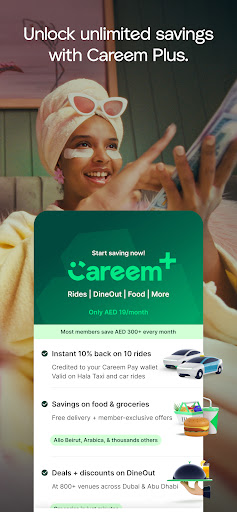 Careem: Taxi, Food & Delivery screenshot