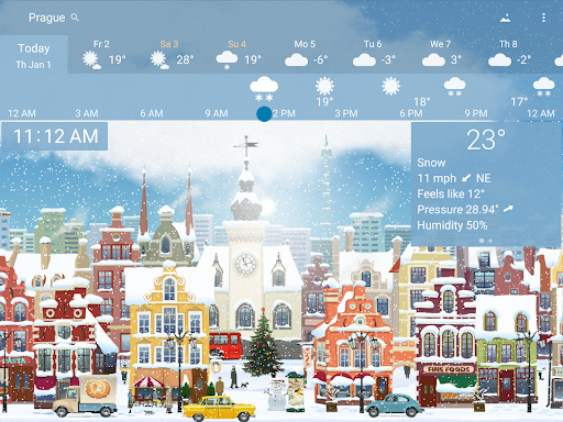 YoWindow Weather and wallpaper screenshot