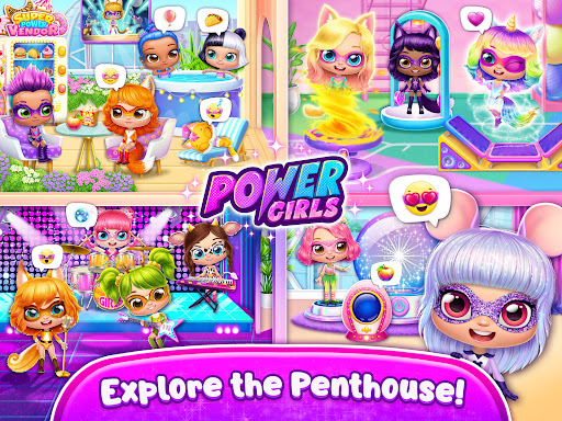 Power Girls - Fantastic Heroes screenshot