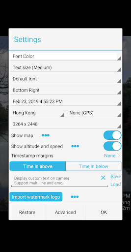Timestamp Camera Pro screenshot