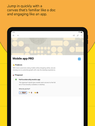 Coda screenshot