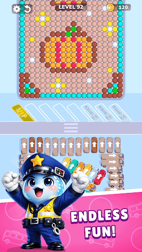 Bubble Bus: Parking Jam Puzzle screenshot