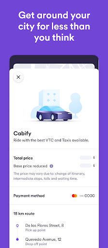 Cabify screenshot