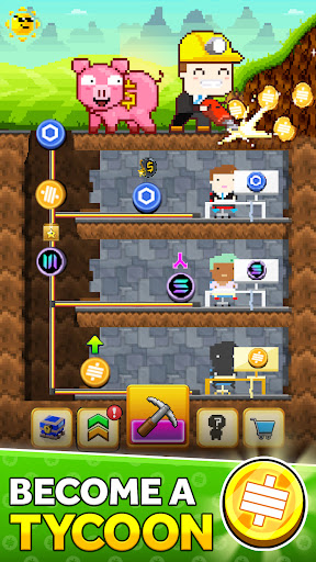 Bitcoin Miner Idle Tycoon Game screenshot