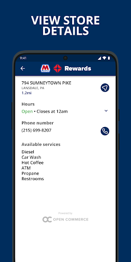 Marathon ARCO Rewards screenshot