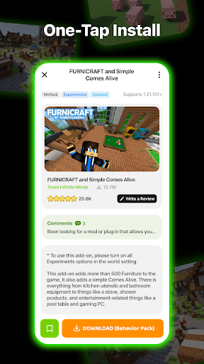 Addons for Minecraft screenshot