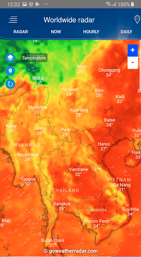 Weather Radar - Windy, rain ra screenshot
