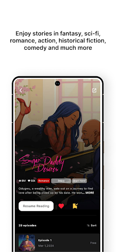 Zebra Comics: Webtoons & Manga screenshot