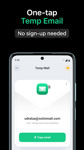 Temp Mail - Temporary Email screenshot