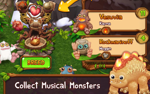 Singing Monsters: Dawn of Fire screenshot