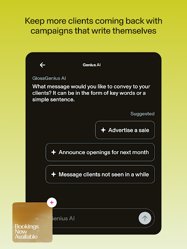 GlossGenius: Booking, Payments screenshot