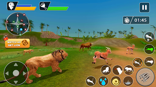 Lion Games Animal Simulator 3D screenshot