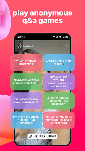 Tellonym: anonymous questions screenshot