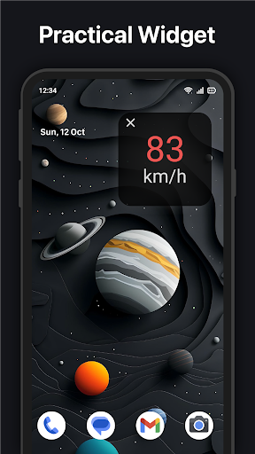 GPS Speedometer : Odometer HUD screenshot