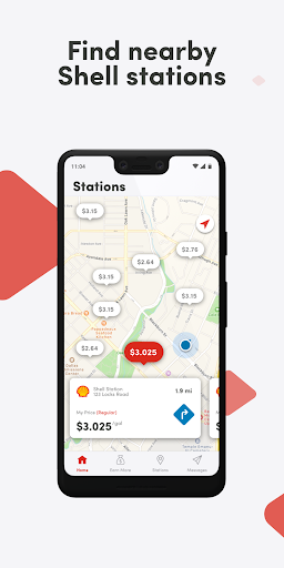 Fuel Rewards® program screenshot