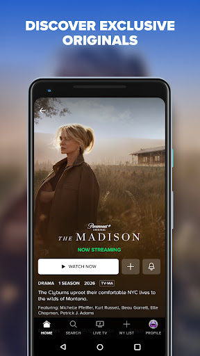 Paramount+ screenshot