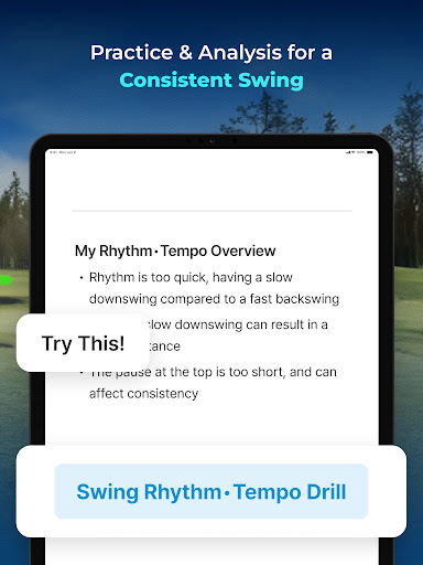 GolfFix AI Golf Swing Analyzer screenshot