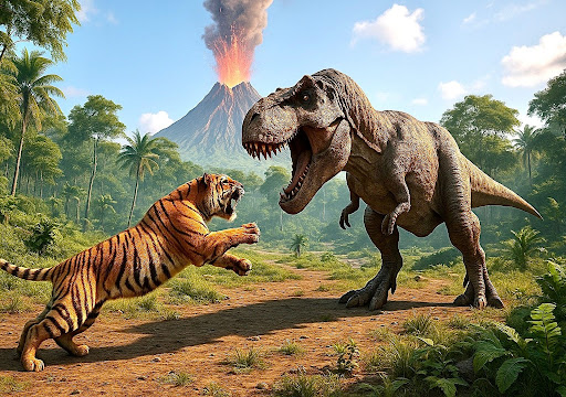 Jurassic Clash Wild Primal Sim screenshot
