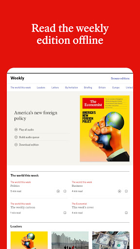 The Economist - World News screenshot