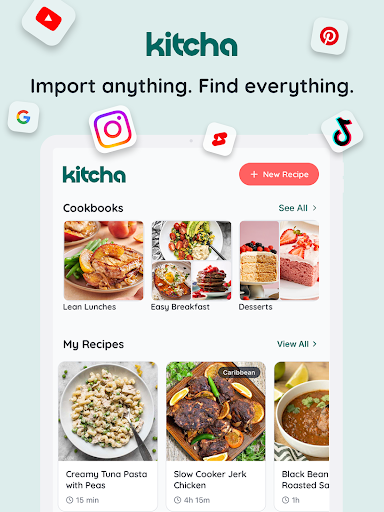 Kitcha: Recipe & Meal Planner screenshot