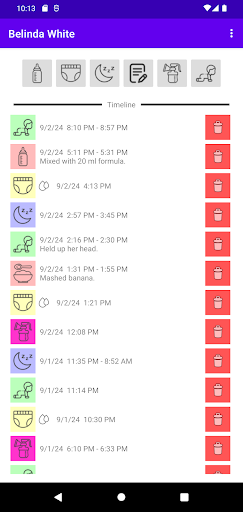 Baby Buddy for Android screenshot