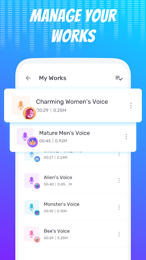 Voice Changer - Voice Effects screenshot
