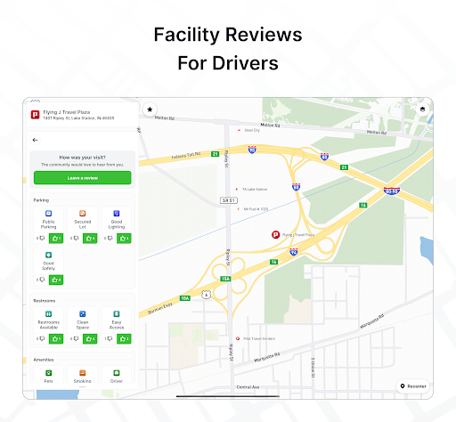 TruckMap - Truck GPS Routes screenshot