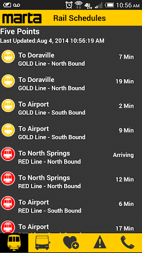 MARTA On the Go screenshot