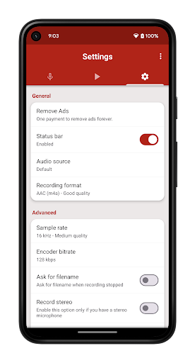 Voice Recorder Pro screenshot