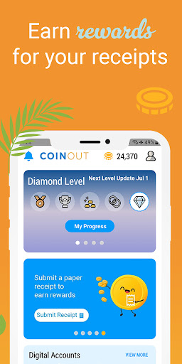CoinOut: Receipts for Rewards screenshot