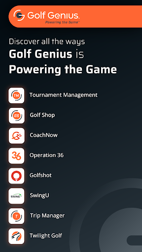 Golf Genius screenshot