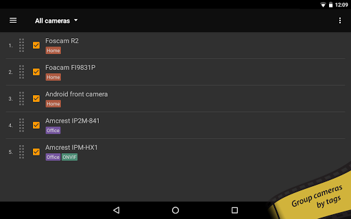tinyCam Monitor PRO for IP Cam screenshot