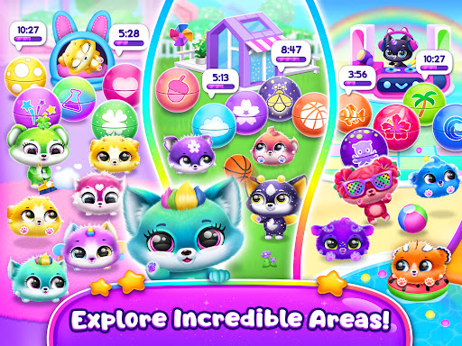Fluvsies Merge Party screenshot